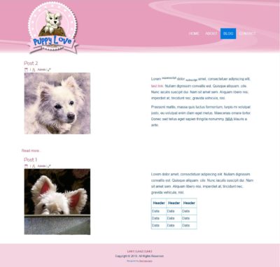 puppy love blog