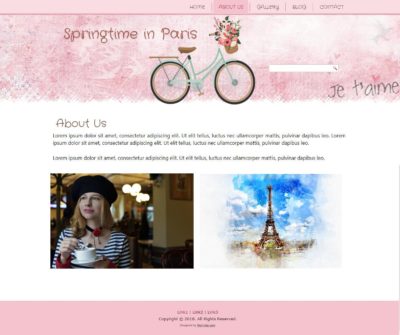 Springtime in Paris About